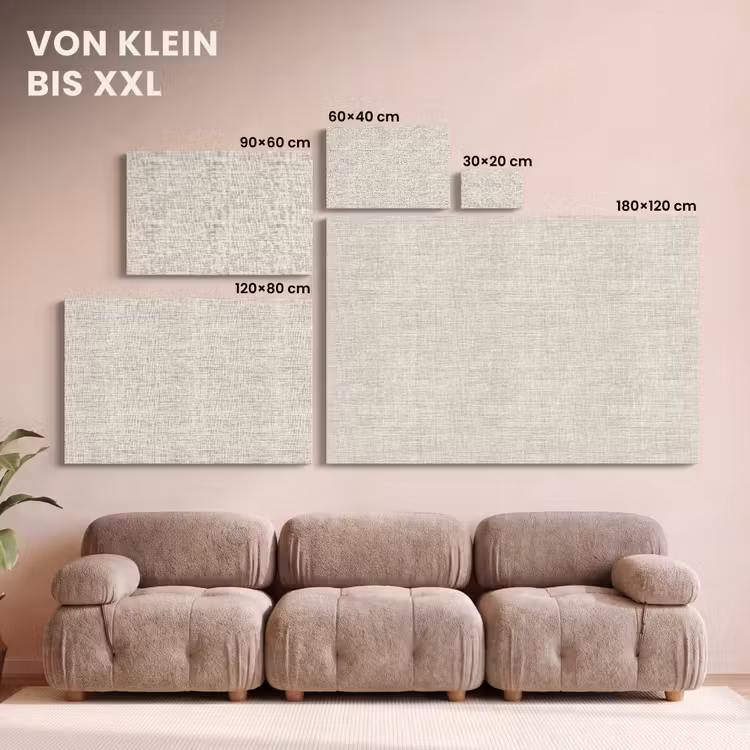 Linnen - Textuur - Beige canvas 2cm klein 34 -Xsfeer8_DE