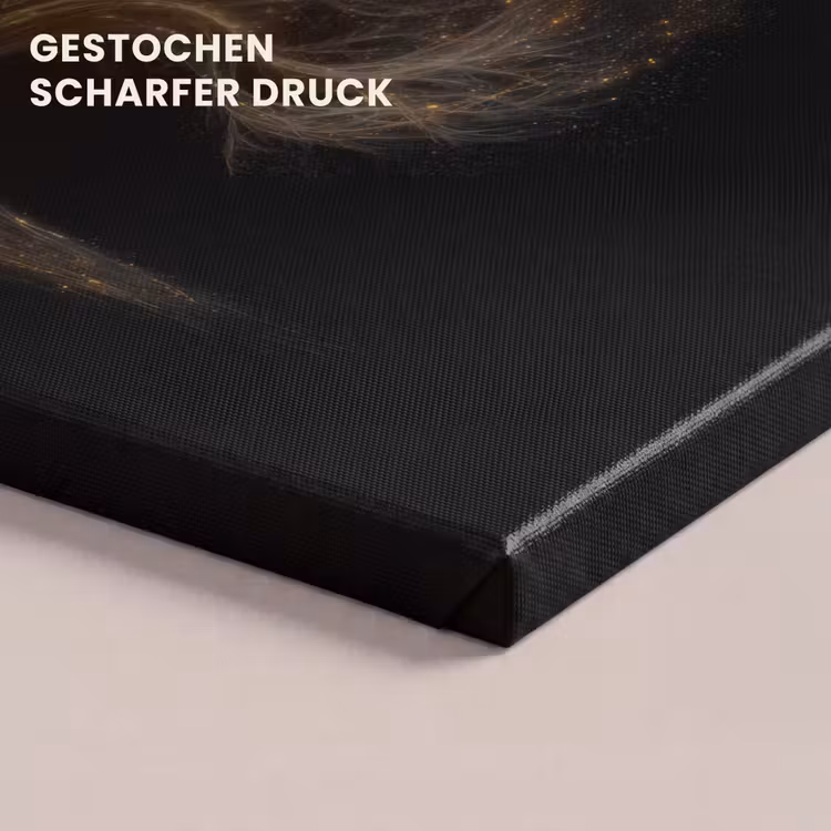 Lichtjes - Boom - Abstract - Zwart canvas 2cm klein -uniquesellingpoint_afwerking-onlywow_DE