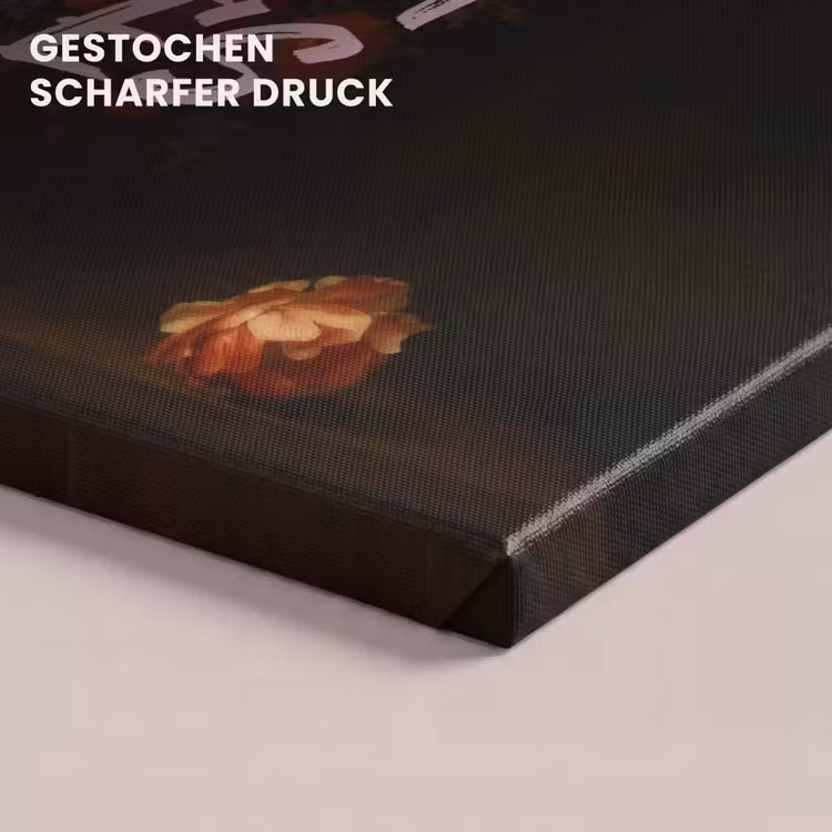 Liefde - Modern - Bloemen canvas 2cm klein -closeup_print_DE