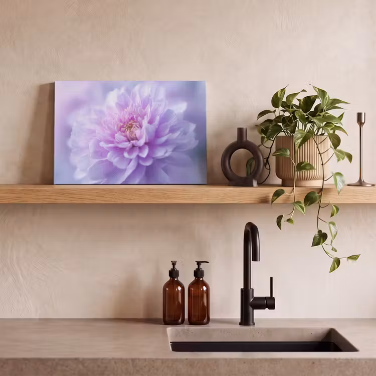 Paars - Dahlia - Dromerig canvas 2cm klein -closeup_print_DE