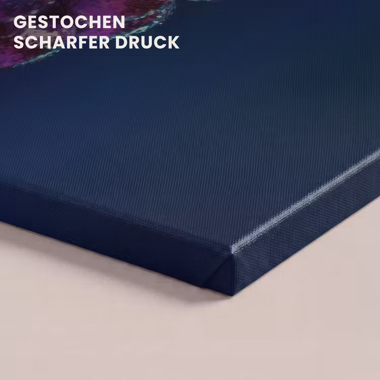 Paars - Disco - Feest - Druif canvas 2cm klein -uniquesellingpoint_afwerking-onlywow_DE