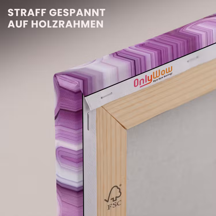 Paars - Uien - Close up canvas 2cm klein -uniquesellingpoint_afwerking-onlywow_DE