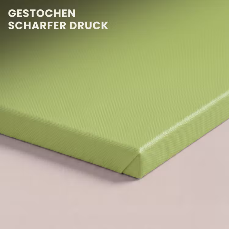 Lime - Glow - Groen canvas 2cm klein 34 -closeup_print_DE