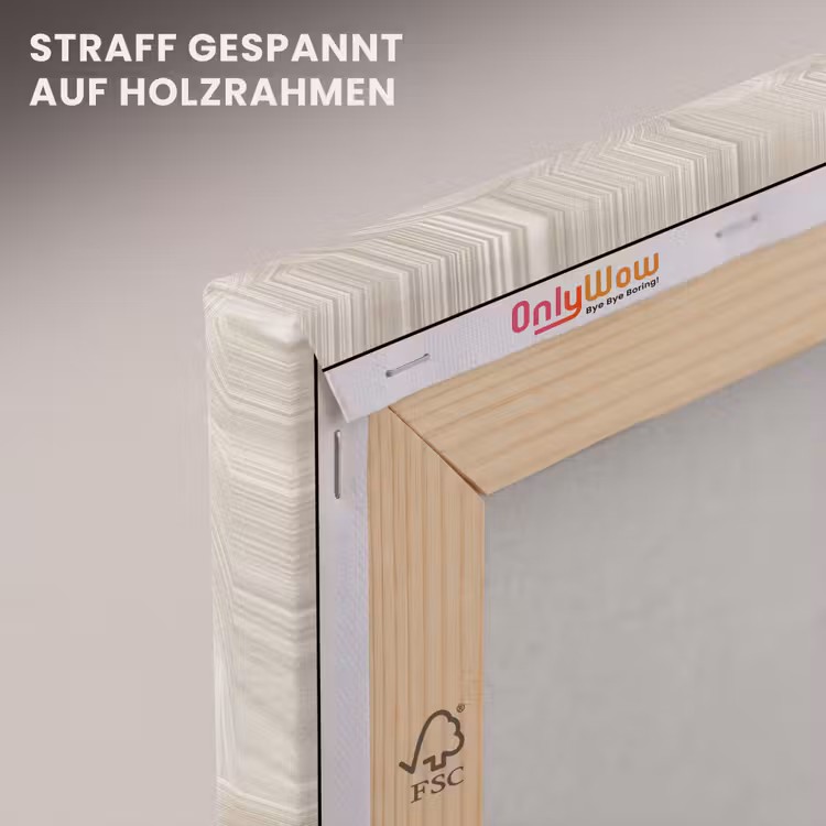 Lijnen - Waaier - Beige canvas 2cm klein 34 -uniquesellingpoint_afwerking-onlywow_DE
