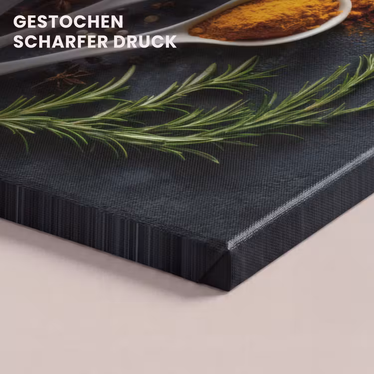 Lepels - Wit - Poeder - Kruiden canvas 2cm klein -closeup_print_DE