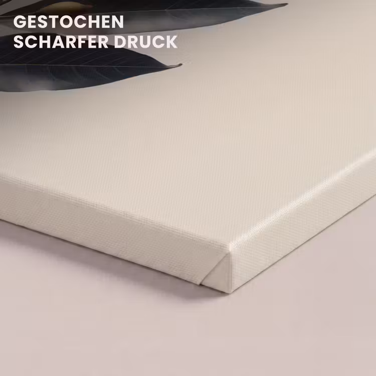 Laurierbladeren - Bloemknoppen - subtiel canvas 2cm klein -uniquesellingpoint_afwerking-onlywow_DE