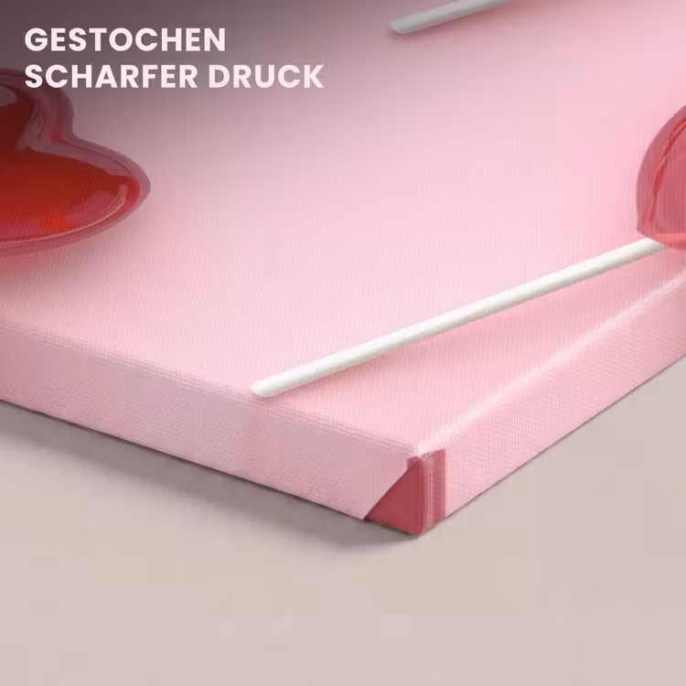 Lollies - Hartjes - Roze canvas 2cm klein -uniquesellingpoint_afwerking-onlywow_DE