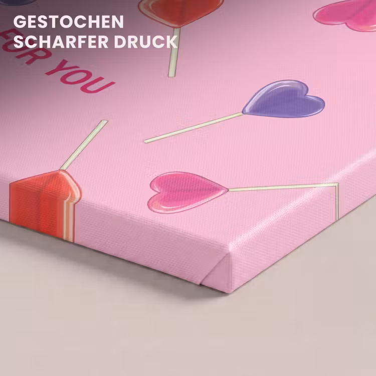 Lolly - Valentijn - Illustratie - Snoep canvas 2cm klein -closeup_print_DE