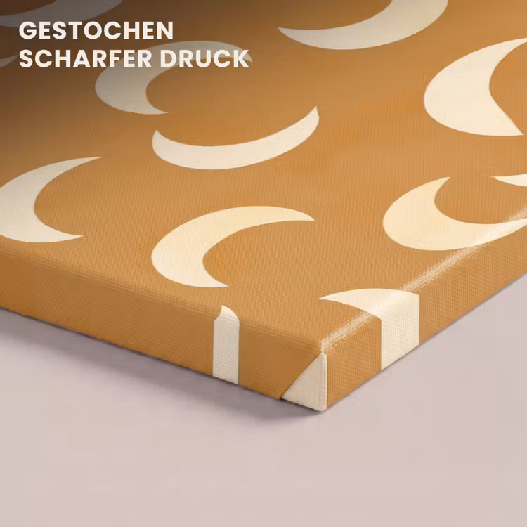 Manen - Patroon - Oker canvas 2cm klein 34 -closeup_print_DE