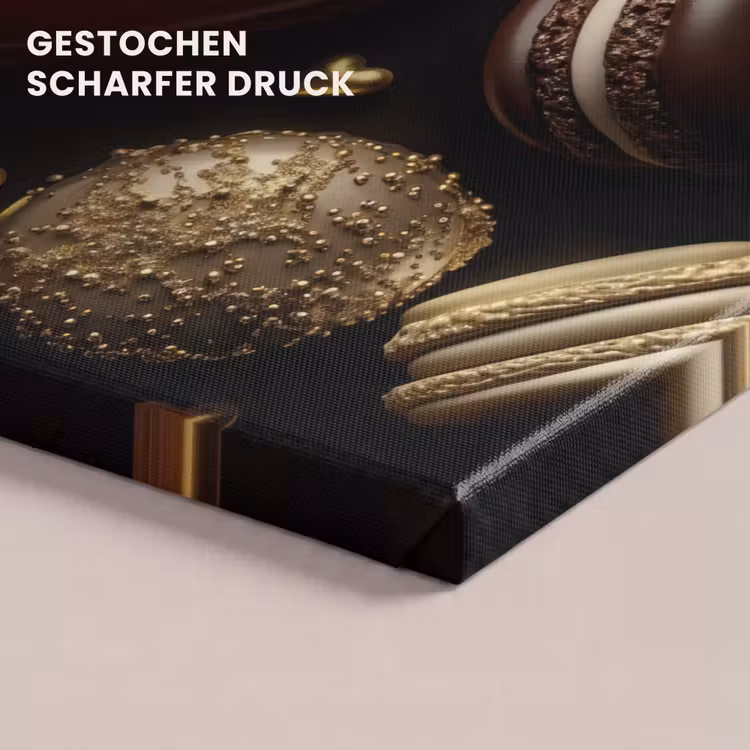 Macarons - Rood - Hart canvas 2cm klein -uniquesellingpoint_afwerking-onlywow_DE