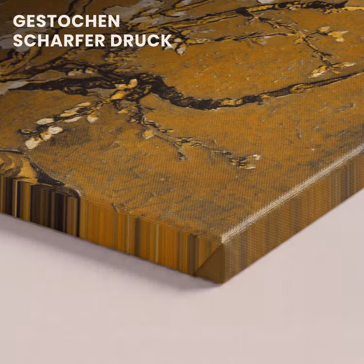 Amandelbloesem - Kunst - Van Gogh - Goud canvas 2cm klein -uniquesellingpoint_afwerking-onlywow_DE