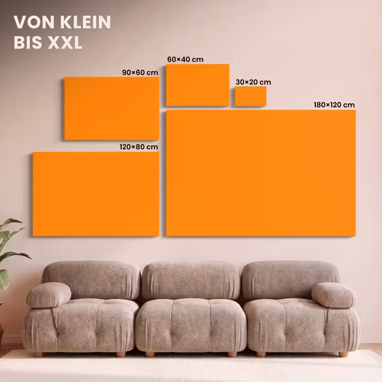 Marigold - Glow - Oranje canvas 2cm klein 34 -Xsfeer8_DE