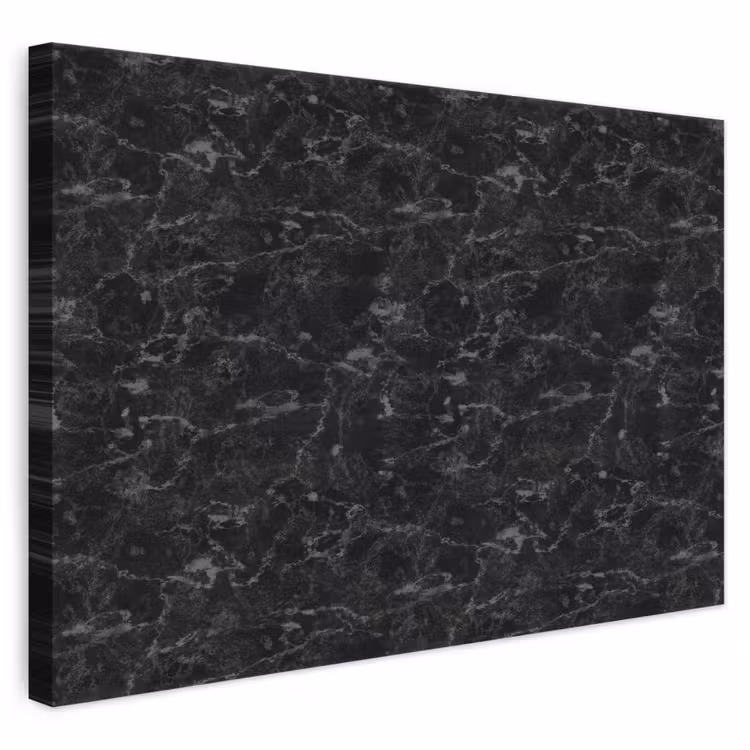 Marmer - Aders - Zwart canvas 2cm klein 34 -3d
