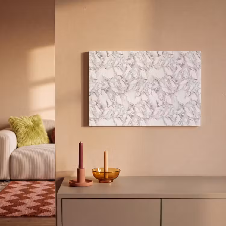 Marmer - Gelaagd - Brekend - Grijsstructuur canvas 2cm klein 34 -sfeer1