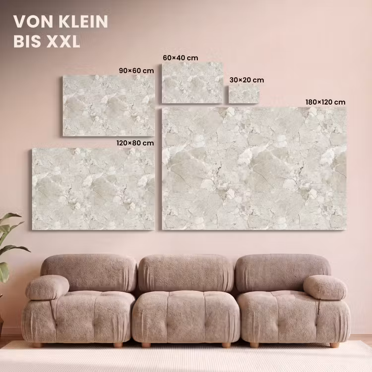 Marmer - Grijs - Aders canvas 2cm klein 34 -Xsfeer8_DE