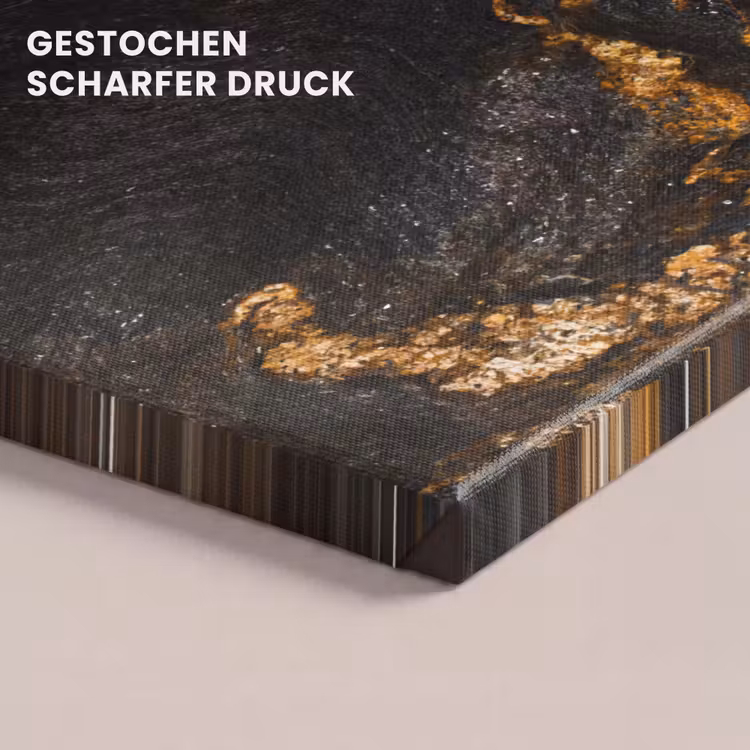 Marmer - Kalk - Zwart - Goud - Marmerlook - Luxe canvas 2cm klein -closeup_print_DE