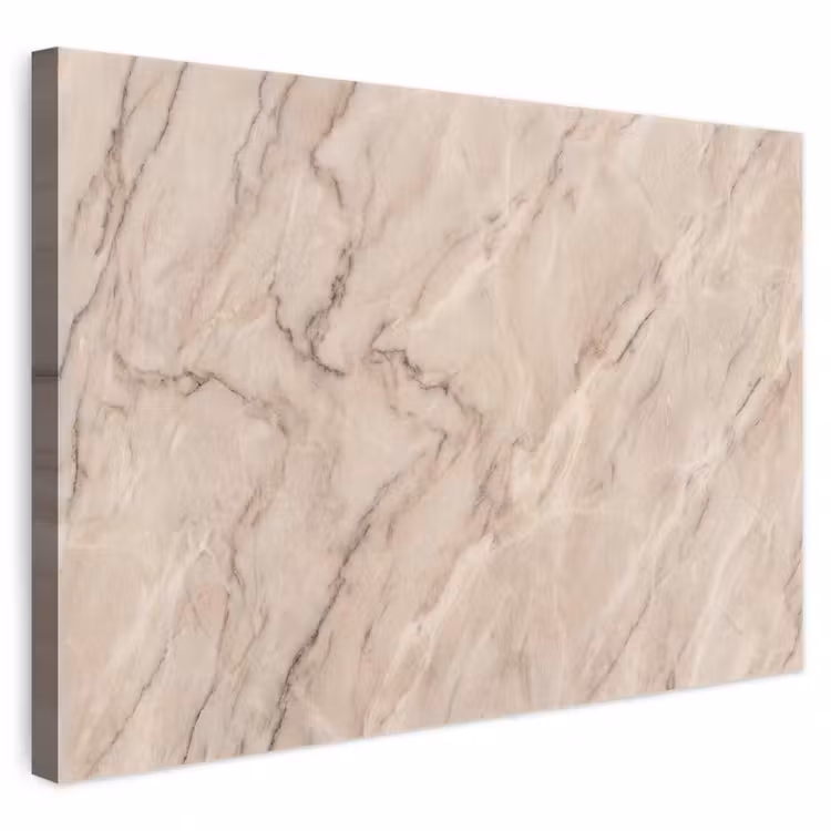 Marmer - Patroon - Abstract - Modern - Beige canvas 2cm klein -3d