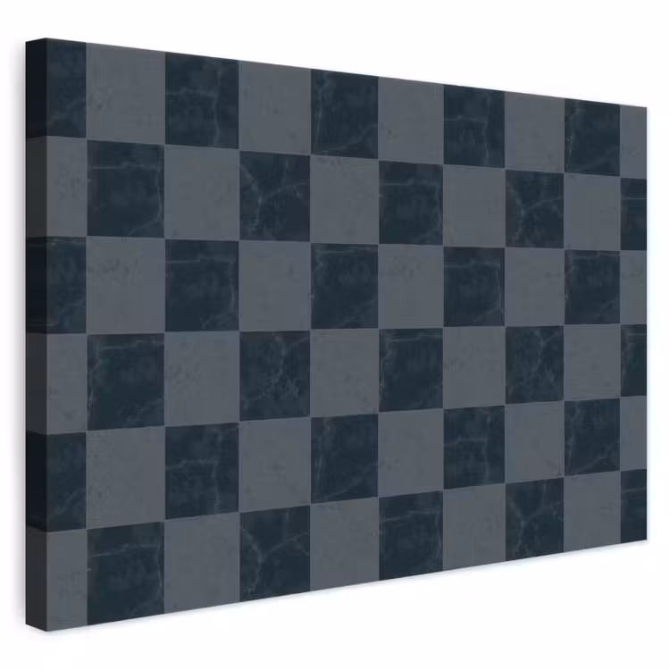 Marmer - Patroon - Antraciet canvas 2cm klein 34 -3d