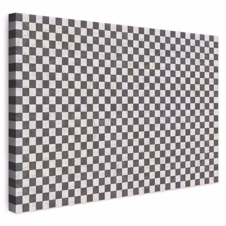 Marmer - Patroon - Grijs canvas 2cm klein 34 -3d