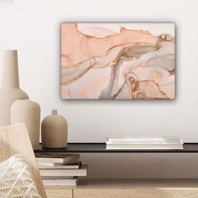 Marmer - Roze - Rosé canvas 2cm klein -sfeer6