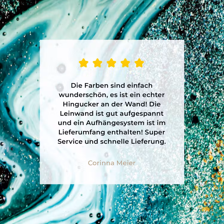 Marmerlook - Blauw - Goud - Glitter - Luxe - Marmer canvas 2cm klein -sfeer3