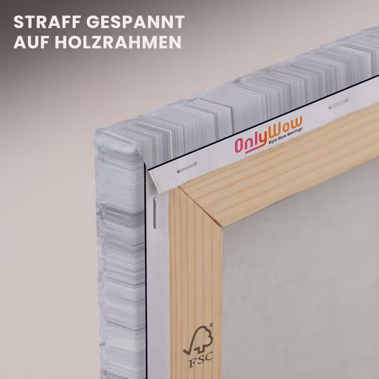 Marmerplaat - Patroon - Grijs canvas 2cm klein 34 -uniquesellingpoint_afwerking-onlywow_DE