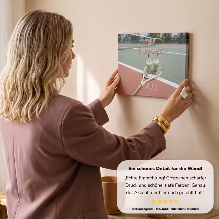 Matcha Club - Tennis - Matcha canvas 2cm klein -Xsfeer7_DE