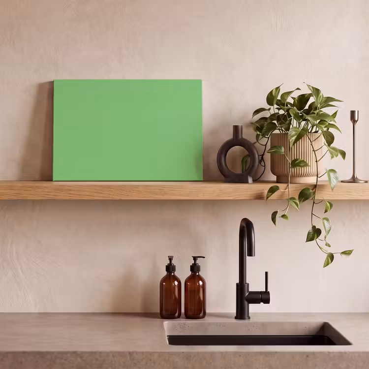 Meadow - Green - Groen canvas 2cm klein 34 -sfeer3