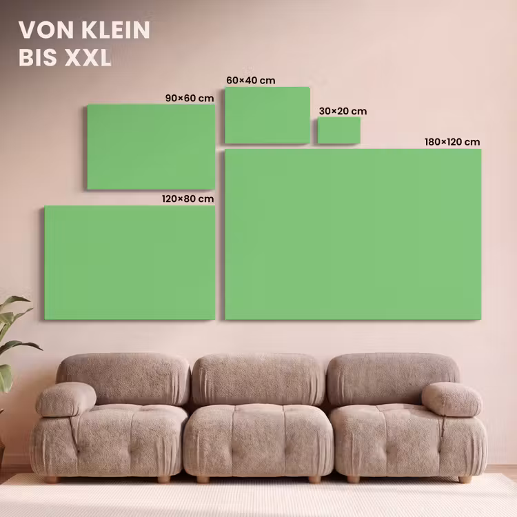 Meadow - Green - Groen canvas 2cm klein 34 -Xsfeer8_DE
