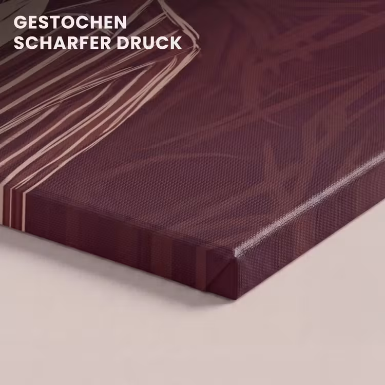 Mens - Hoed - Cocktail - Abstract - Bruin canvas 2cm klein -closeup_print_DE