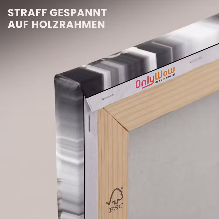 Mensen - Camera - Flitslicht - Zwart-wit - Media canvas 2cm klein -uniquesellingpoint_afwerking-onlywow_DE