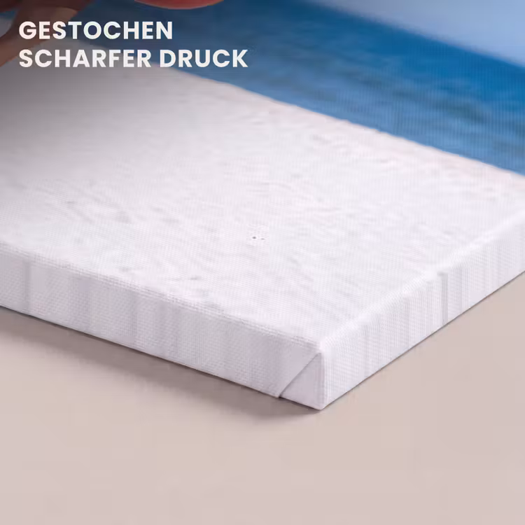 Mensen - Strand - Zomer - Recreatie - Kleurrijk canvas 2cm klein -closeup_print_DE