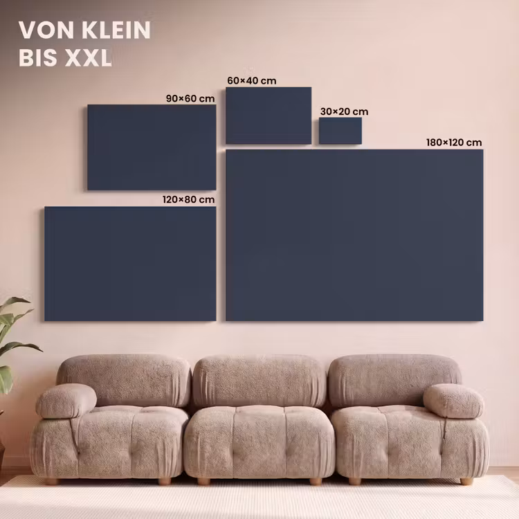Midnight - Swing - Blauw canvas 2cm klein 34 -Xsfeer8_DE
