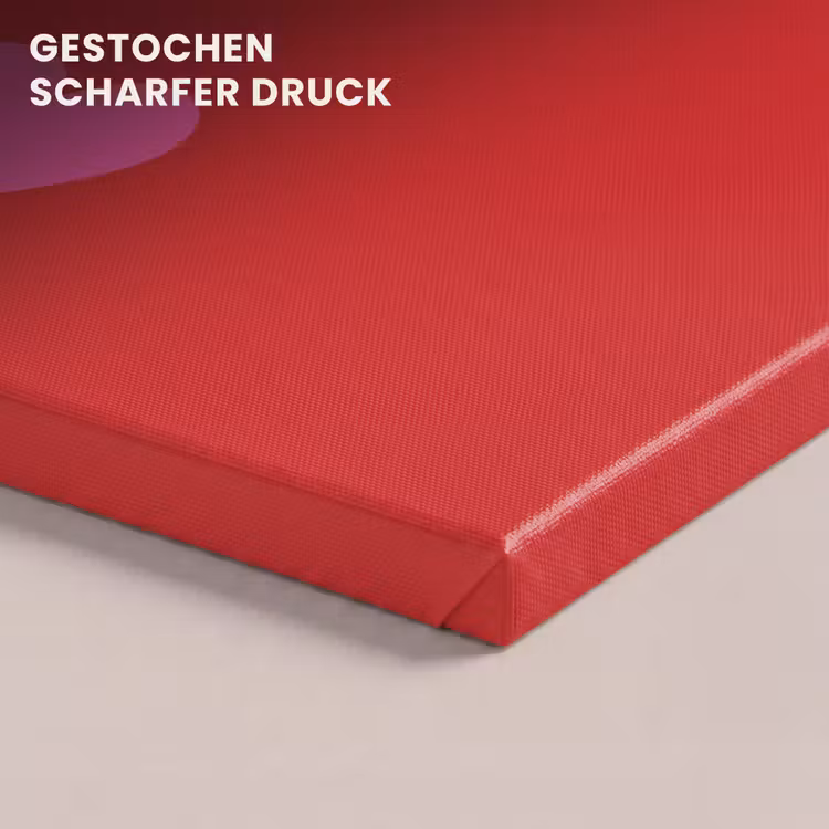Minimalistisch - Rood - Roze - Hartjes canvas 2cm klein -closeup_print_DE