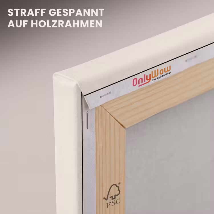 Minimalistisch - Zwarte boog - Gouden cirkel canvas 2cm klein -uniquesellingpoint_afwerking-onlywow_DE
