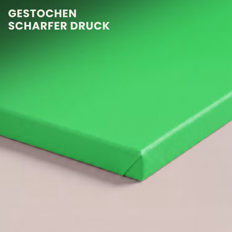 Mint - Green - Groen canvas 2cm klein 34 -closeup_print_DE