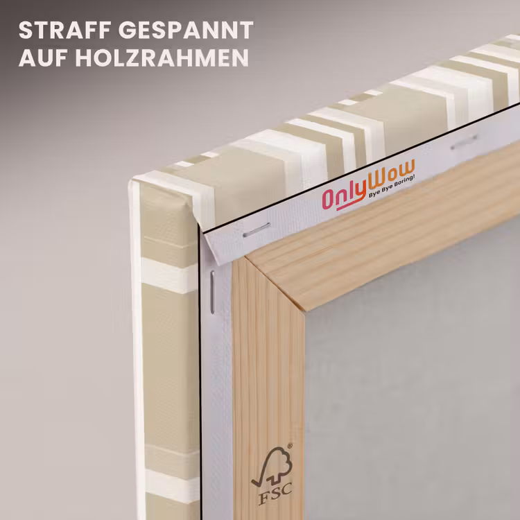 Modern - Geometrisch - Beige canvas 2cm klein 34 -uniquesellingpoint_afwerking-onlywow_DE