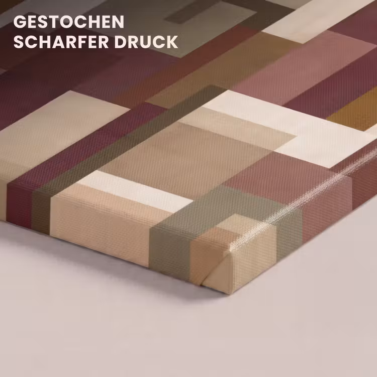 Modern - Geometrie - Kleurrijk canvas 2cm klein 34 -closeup_print_DE