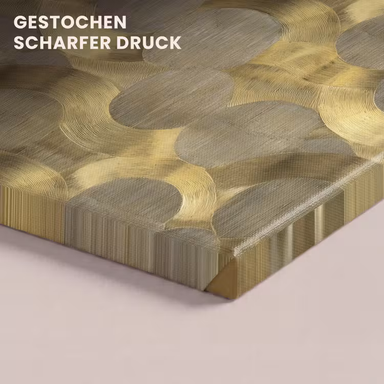 Modern - Geometrisch - Goud canvas 2cm klein 34 -closeup_print_DE