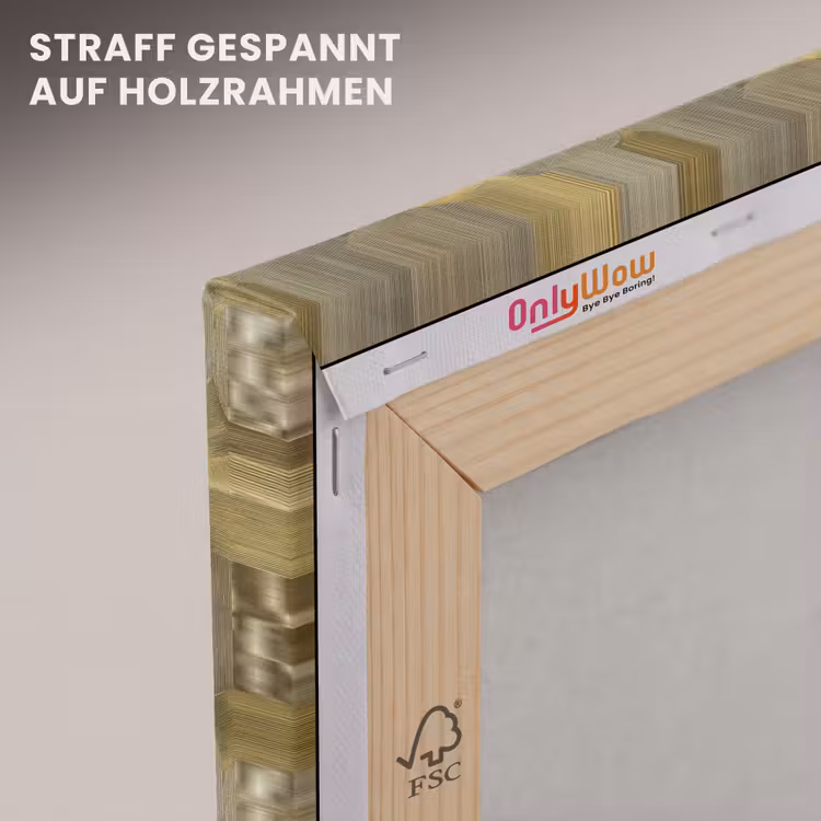 Modern - Geometrisch - Goud canvas 2cm klein 34 -uniquesellingpoint_afwerking-onlywow_DE
