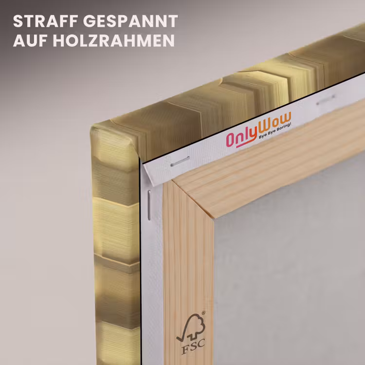 Modern - Cirkel - Goud canvas 2cm klein 34 -uniquesellingpoint_afwerking-onlywow_DE