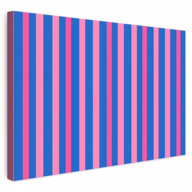 Modern - Optisch - Roze canvas 2cm klein 34 -3d