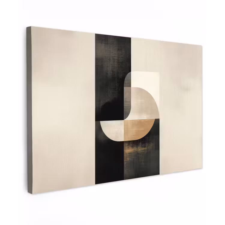 Modern - Vierkant - Vormen canvas 2cm klein -z3d