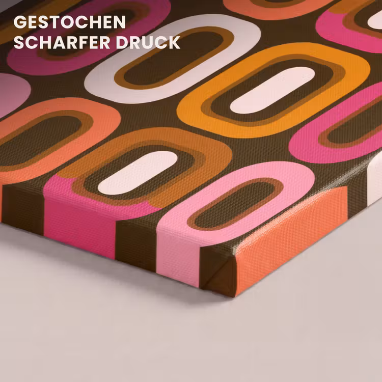 Modern - Retro - Kleurrijk canvas 2cm klein 34 -closeup_print_DE