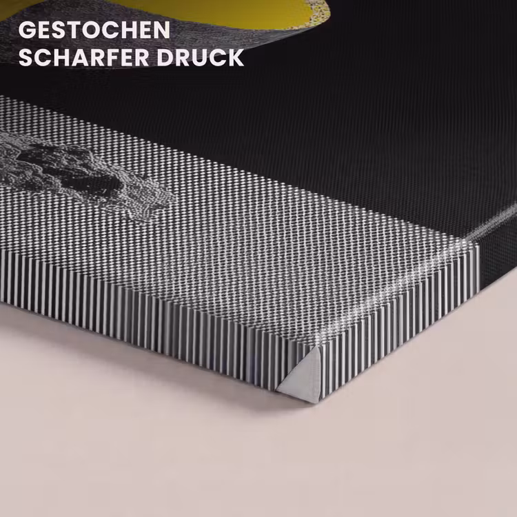 Maan - Geel - Roze - Zwart canvas 2cm klein -uniquesellingpoint_afwerking-onlywow_DE