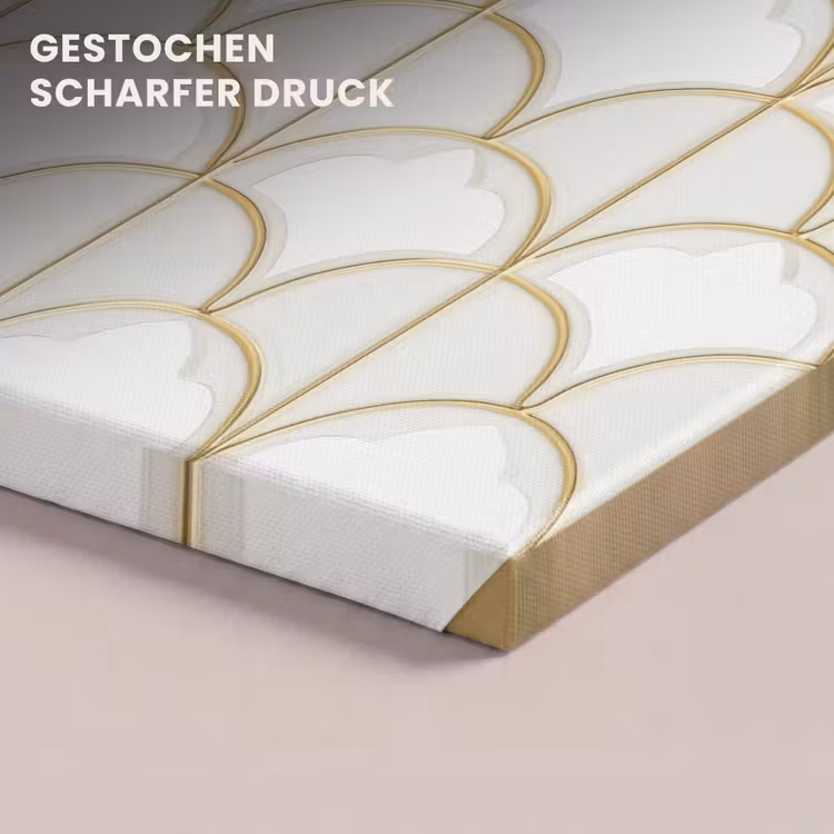 Mozaïek - Bogen - Goud canvas 2cm klein 34 -closeup_print_DE