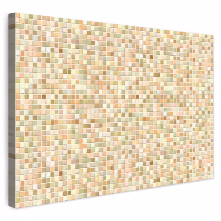 Mozaïek - Patroon - Terracotta canvas 2cm klein 34 -3d