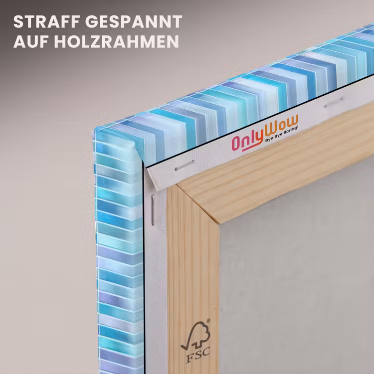 Mozaïek - Patroon - Turquoise canvas 2cm klein 34 -uniquesellingpoint_afwerking-onlywow_DE