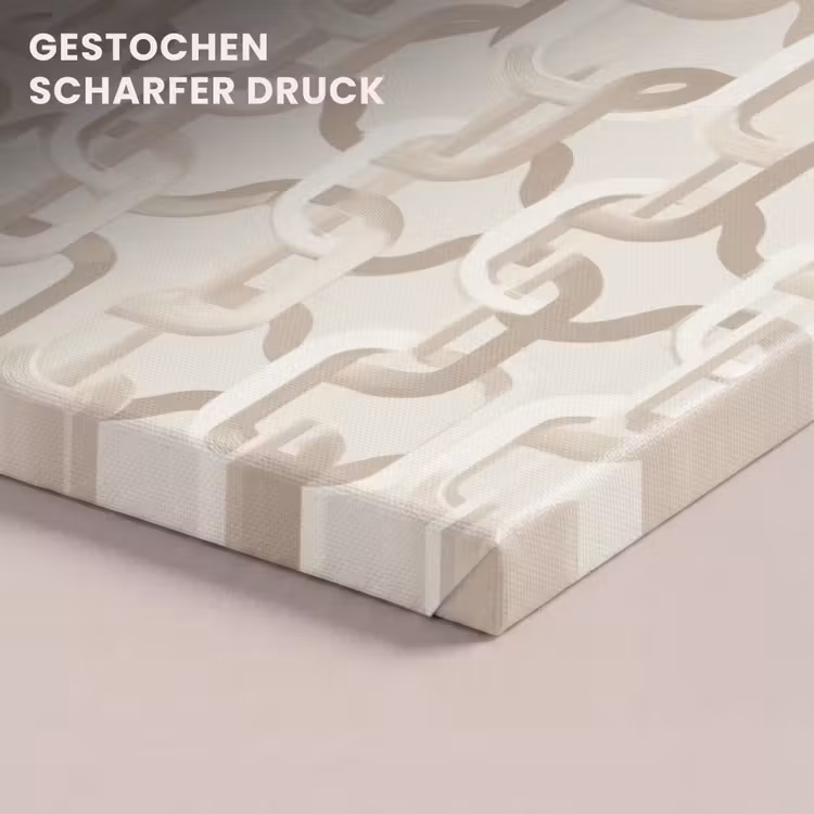 Motief - Abstract - Beige canvas 2cm klein 34 -closeup_print_DE