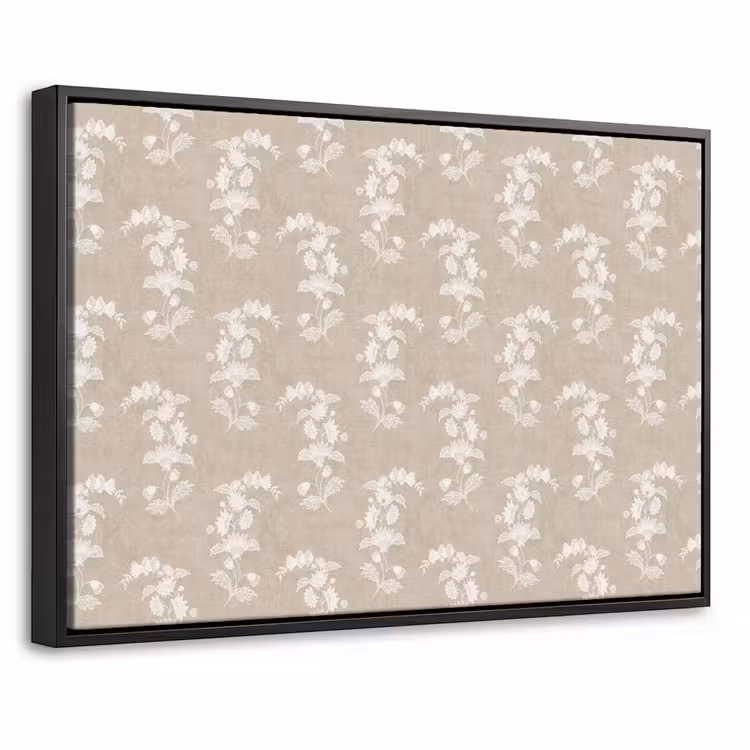 Motief - Beige - Linnen Canvas met baklijst klein 1125 -threedimensional_3d_global